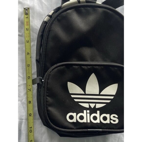Adidas Originals Santiago Mini Backpack Original Black White Travel Sports Bag - Picture 5 of 11
